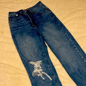 Madewell perfect vintage straight jean size 27